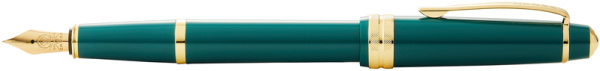 Перьевая ручка Cross Bailey Light Polished Green Resin and Gold Tone AT0746-12FF