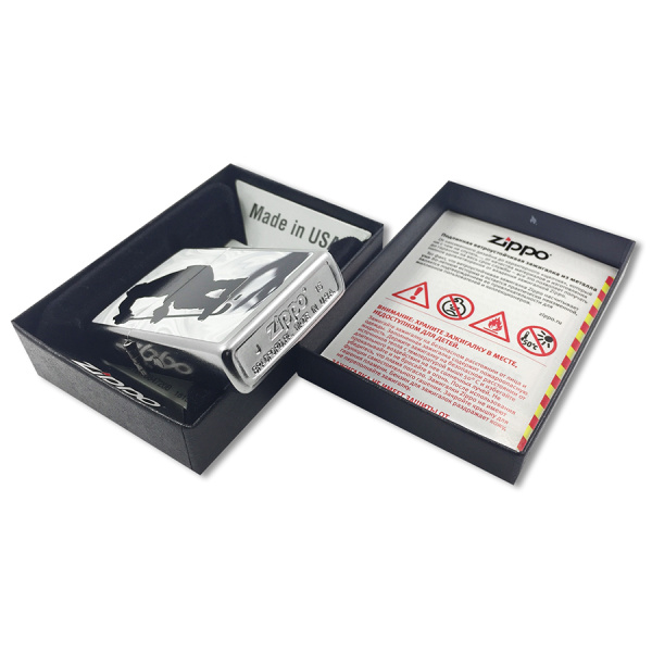 Зажигалка Zippo Хоккеист