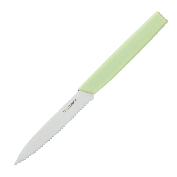 Нож для фруктов и овощей OKROSHKA САЛАТ OK225P-GN-FRS