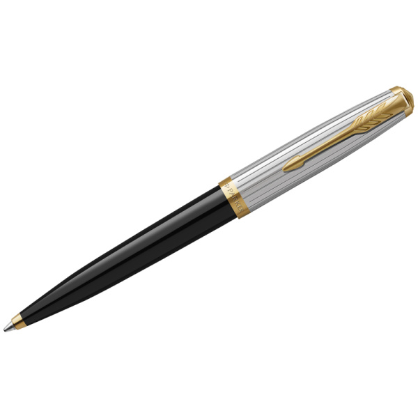 Ручка шариковая Parker "51 Black GT" черная