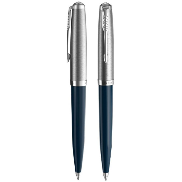 Ручка шариковая Parker 51 Core Midnight Blue CT