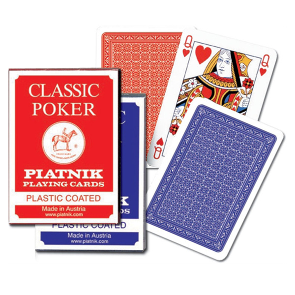 Карты игральные Classic Poker, 55 листов