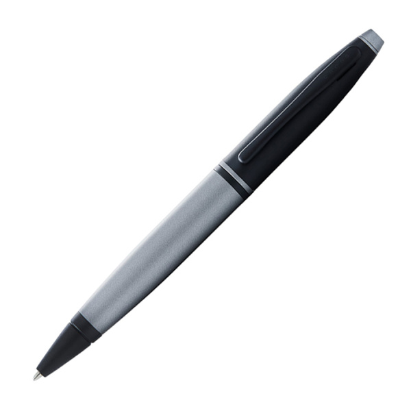 Шариковая ручка Cross Calais - Matte Gray and Black Lacquer