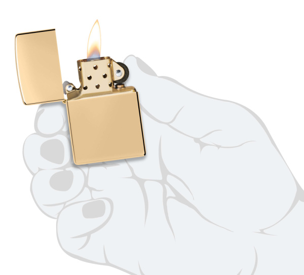 Зажигалка ZIPPO Armor® с покрытием High Polish Brass 169
