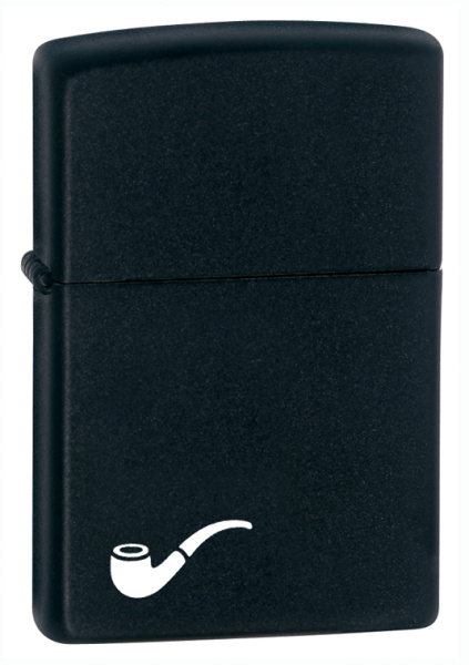 Зажигалка для трубок ZIPPO Pipe с покрытием Black Matte 218PL