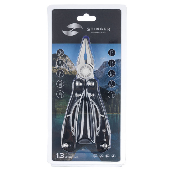 Мультитул Stinger MT-8130AP-FB