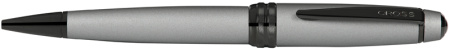 Шариковая ручка Cross Bailey Matte Grey Lacquer. Цвет - серый.