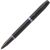 Ручка-роллер Parker IM Vibrant Rings T315 Amethyst Purple PVD, F