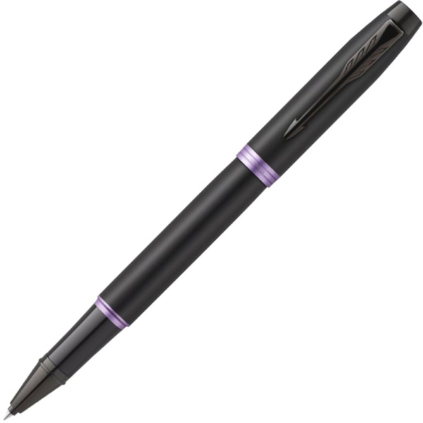 Ручка-роллер Parker IM Vibrant Rings T315 Amethyst Purple PVD, F