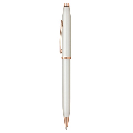 Шариковая ручка Cross Century II - Pearlescent White Lacquer
