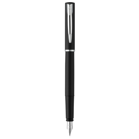 Ручка Waterman перьевая Graduate Allure - Black CT, F