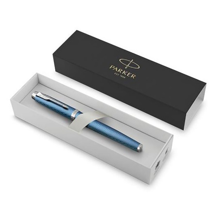 Ручка-роллер Parker IM Premium - Blue Grey CT