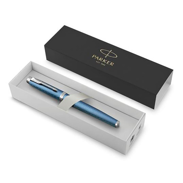 Ручка-роллер Parker IM Premium - Blue Grey CT
