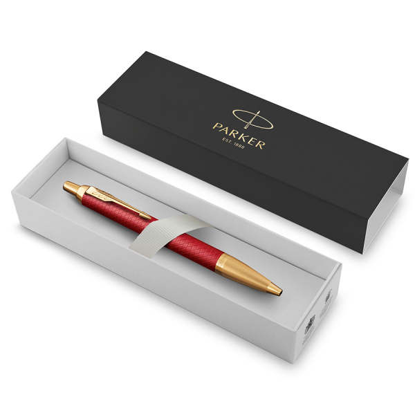 Шариковая ручка Parker IM Premium - Red GT