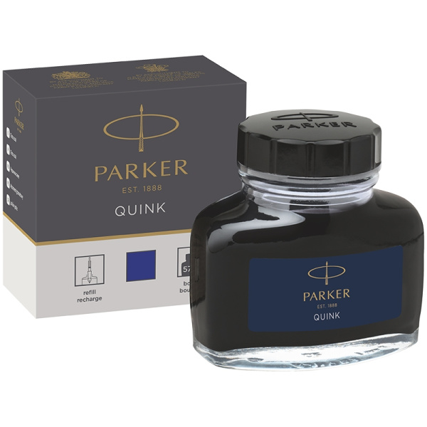 Parker чернила (флакон), синие