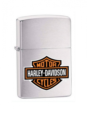 Зажигалка Zippo Harley-Davidson Brushed Chrome