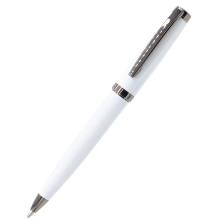 Ручка Betty в коробке Cradle белой с позолотой, белая