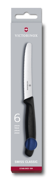 Набор из 6 столовых ножей VICTORINOX SwissClassic 6.7832.6