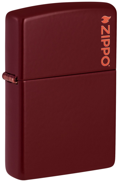 Зажигалка ZIPPO Logo с покрытием Merlot 46021ZL