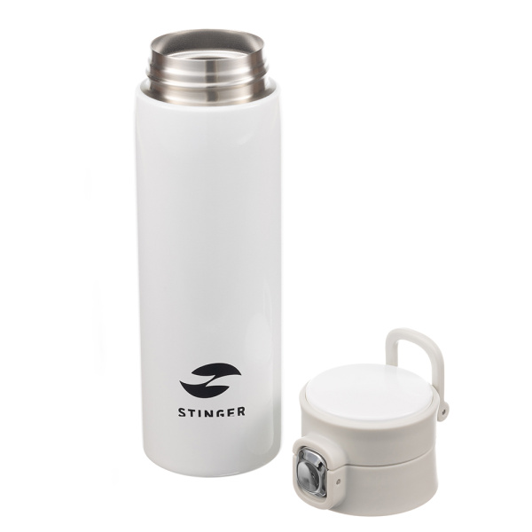 Термокружка Stinger HD-420-83WHT