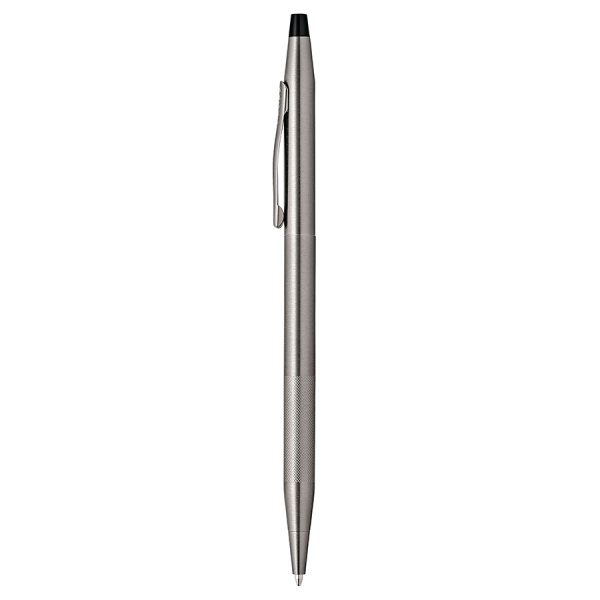 Шариковая ручка Cross Classic Century - Titanium Grey Micro Knurl