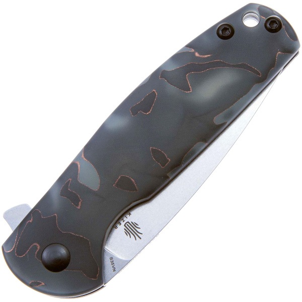 Складной нож Kizer S35VN Gemini, рукоять Raffir