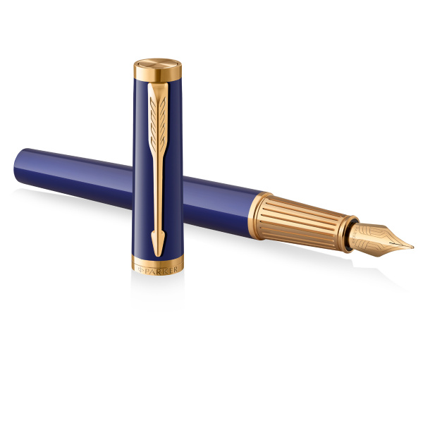 Ручка перьевая Parker "Ingenuity Blue GT" 0,8мм