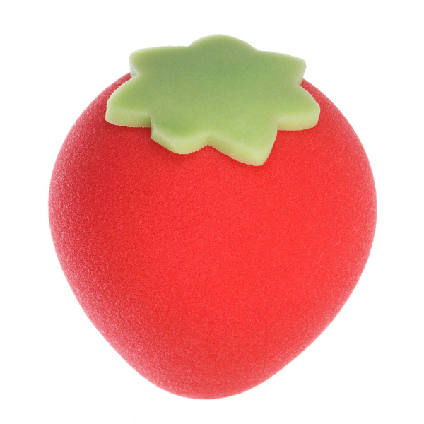 Спонж Dewal Beauty для нанесения макияжа (клубника) 68318-2