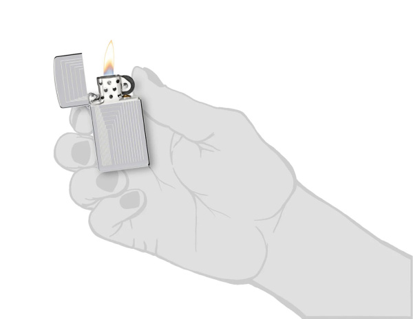 Зажигалка ZIPPO Slim® с покрытием High Polish Chrome 46706