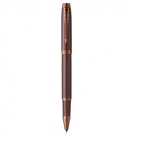 Ручка-роллер Parker "IM Professionals Monochrome Burgundy" коричневая, 0,5мм