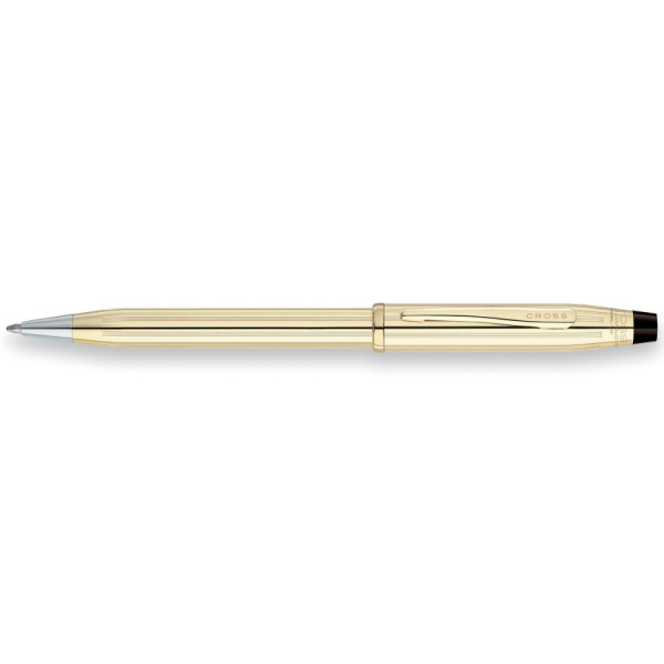 Ручка шариковая Cross CENTURY II-10 KARAT ROLLED GOLD