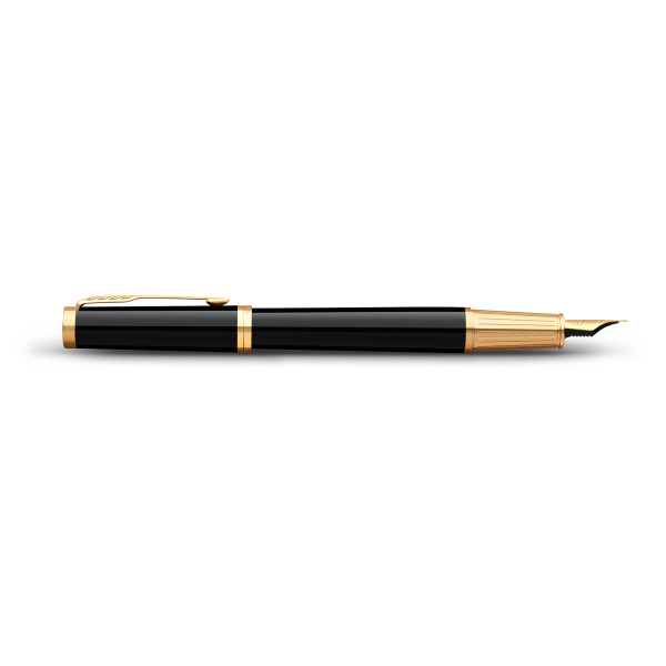 Ручка перьевая Parker "Ingenuity Black GT" 0,8мм