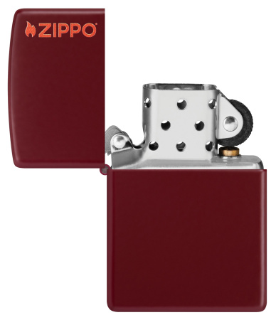 Зажигалка ZIPPO Logo с покрытием Merlot 46021ZL
