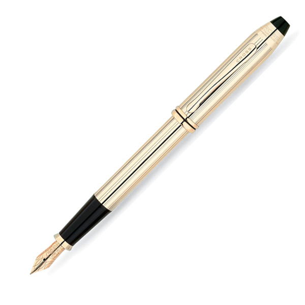 Перьевая ручка Cross Townsend - 10 Karat Rolled Gold