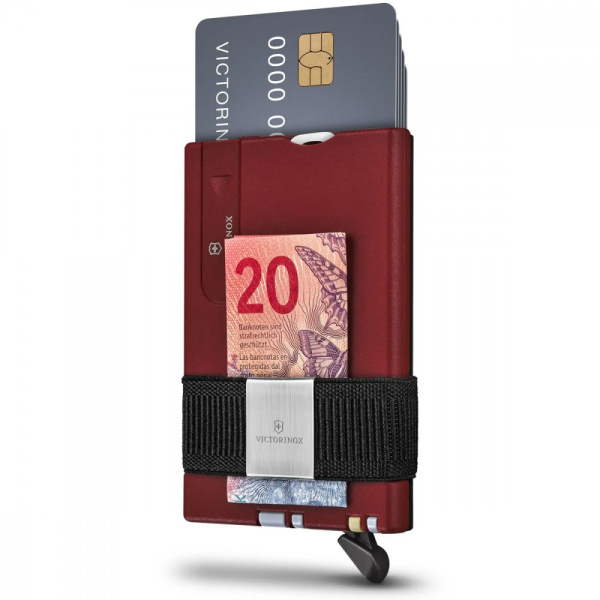 Карта-мультитул с картхолдером Victorinox SMARTCARD Wallet Iconic Red