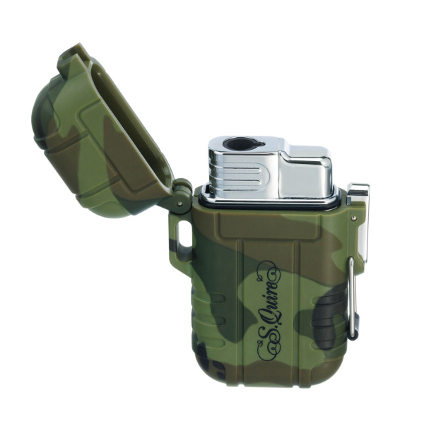 Зажигалка S.Quire газовая FL012-Green