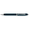 Ручка шариковая Cross TOWNSEND-QUARTZ BLUE LACQUER