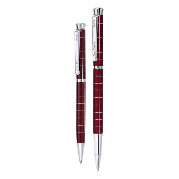 Набор подарочный Pierre Cardin Pen&Pen - Red, ручка шариковая + ручка роллер