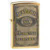 Зажигалка Zippo Jack Daniel's® Label-Brass Emblem
