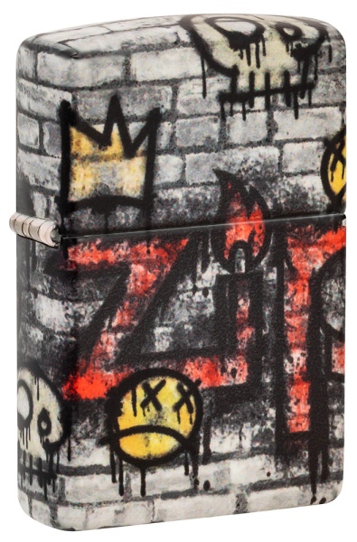Зажигалка ZIPPO Graffiti King с покрытием 540 Matte 46282
