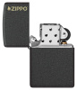 Зажигалка ZIPPO Logo с покрытием Black Crackle™ 236ZL