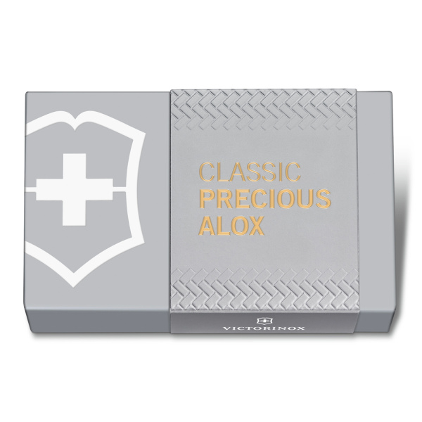 Нож-брелок Classic SD Precious Alox Brass Gold VICTORINOX
