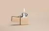 Зажигалка ZIPPO Classic с покрытием Flat Sand 49453