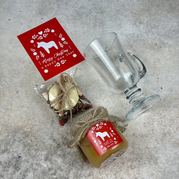 Подарочный набор Яблочный глинтвейн НГ #207