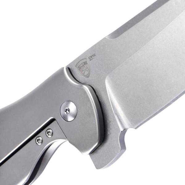 Складной нож Kizer Mini Sheepdog S35VN, серый