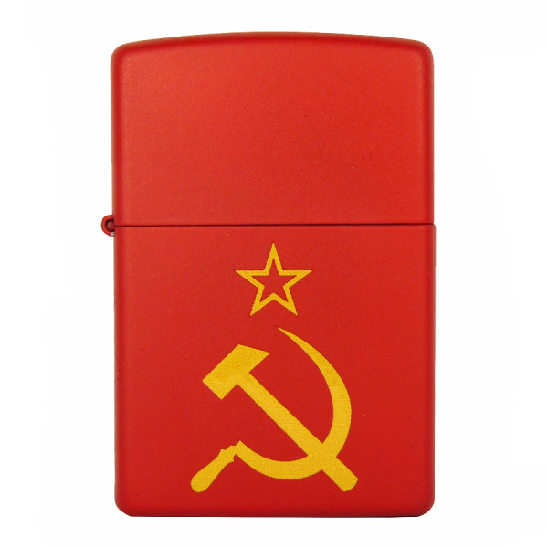 Зажигалка Zippo Серп и молот