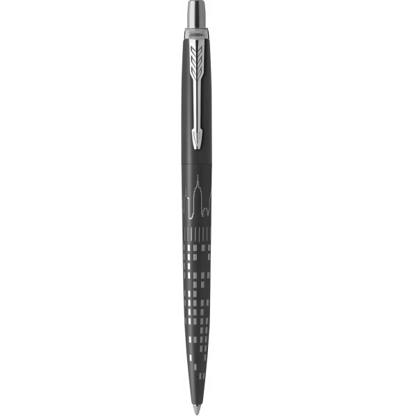 Ручка шариковая Parker "Jotter New York Black CT" черная, 1,0мм