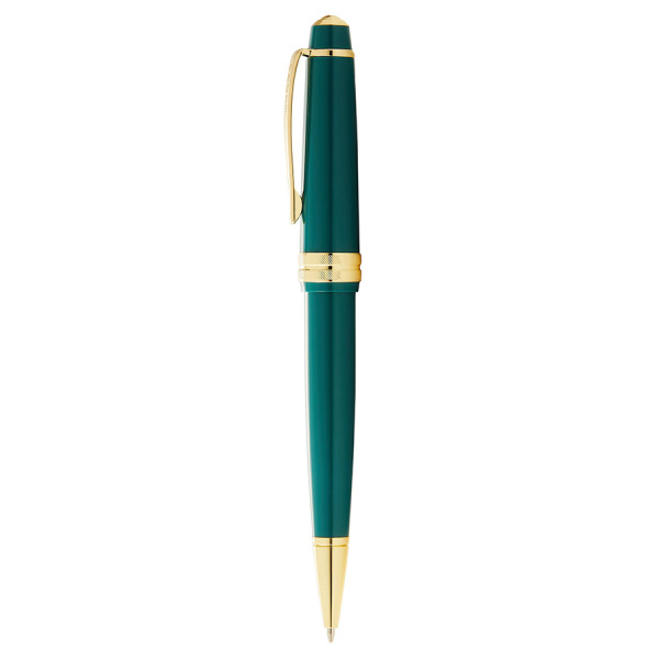 Шариковая ручка Cross Bailey - Light Polished Green Resin and Gold Tone