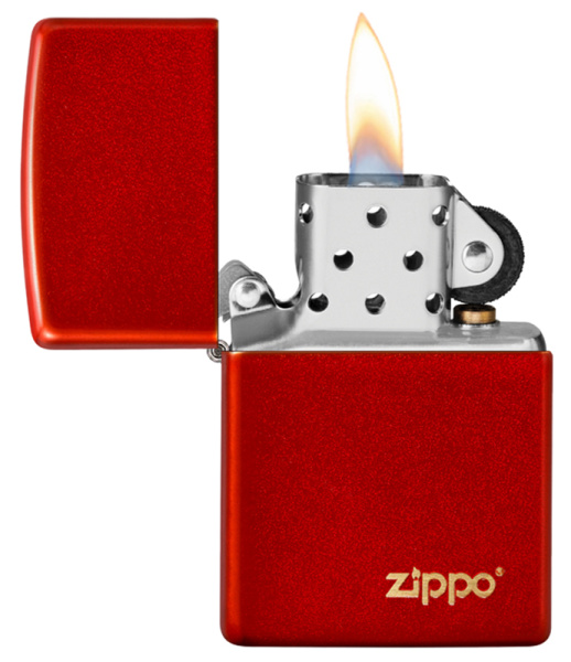 Зажигалка ZIPPO Classic с покрытием Metallic Red 49475ZL