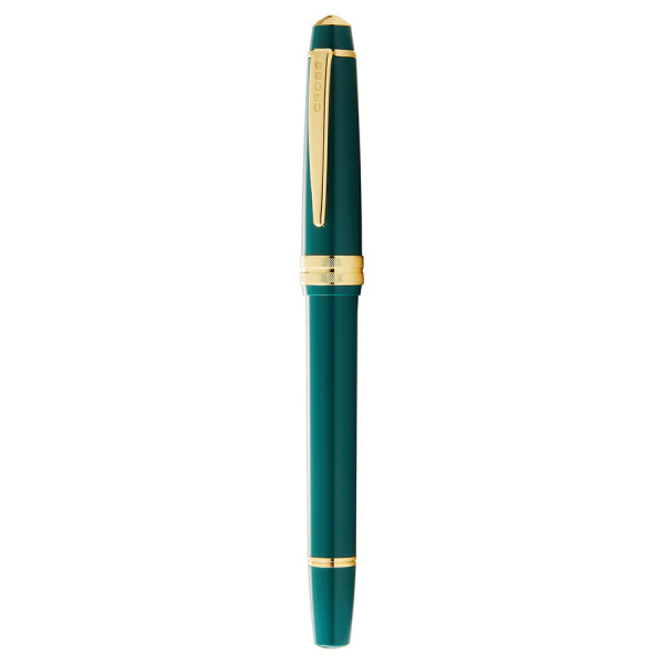 Ручка-роллер Cross Bailey - Light Polished Green Resin and Gold Tone
